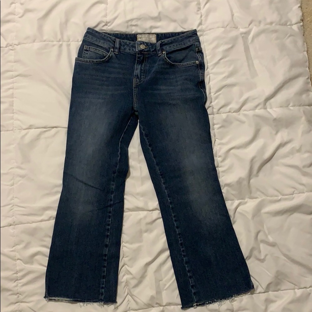 Free People flare crops